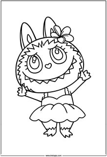 Labubu dancing ballet