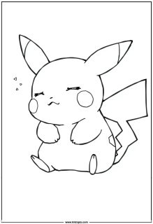 Pikachu sleeping peacefully